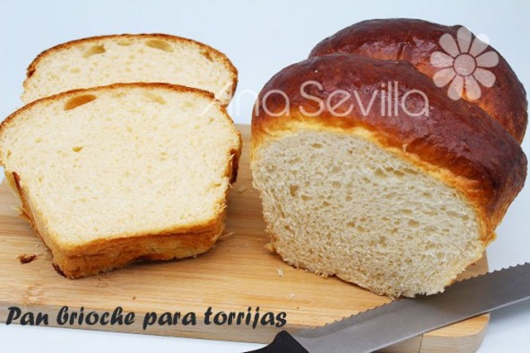 Pan brioche para torrijas